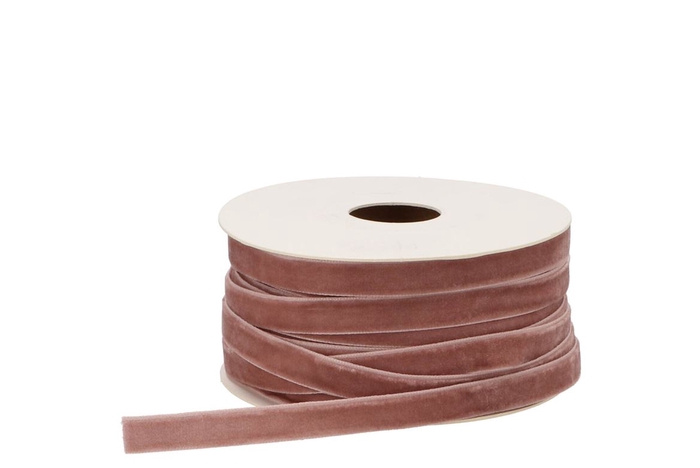 <h4>Ribbon Velvety 27 Dark Rose 20mx9mm</h4>