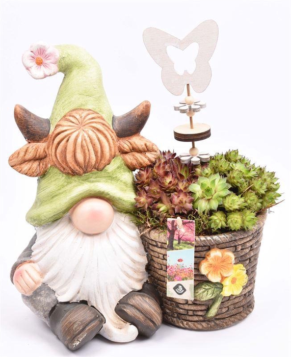 <h4>Cement kabouter 12/29x19cm/h31</h4>