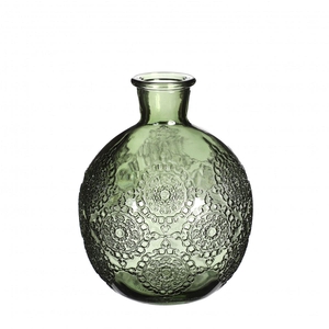 Glas Fles Bologna d3/13*17cm