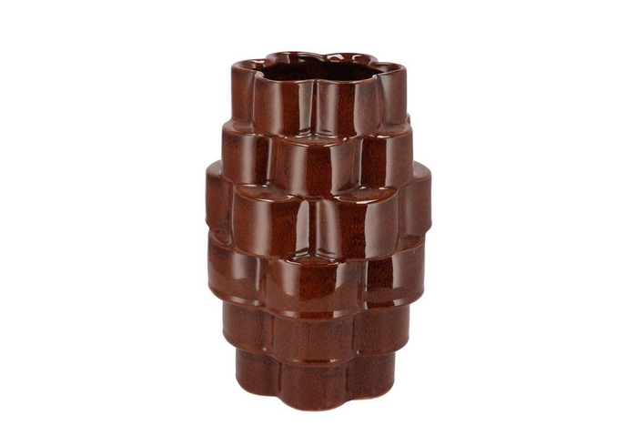 <h4>Annecy Brown Vase 20x20x30cm</h4>