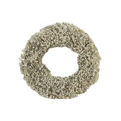<h4>Wreath d30cm Flax</h4>