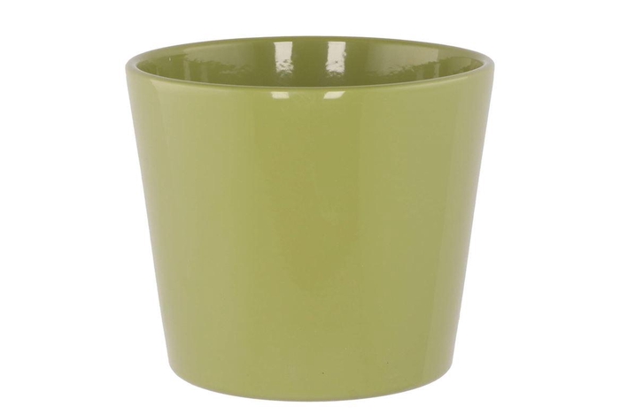 <h4>Ceramic Amazone Green Pot 15cm Nm</h4>