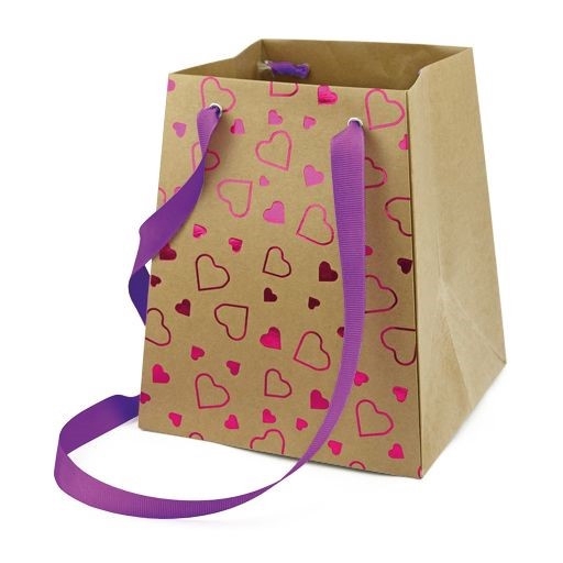 Mothersday bag hearts 18 15 12cm