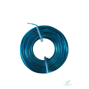 ALUMINIUM WIRE 2MM TURQUOISE 60M 500GR