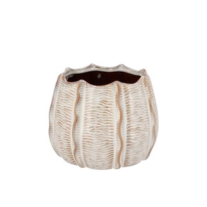 Sifan White Pot Structure 14x14x11cm