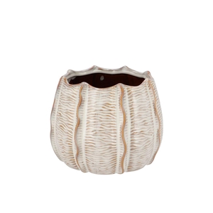 Sifan White Pot Structure 14x14x11cm