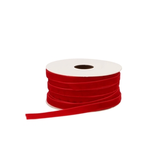 Ribbon Velvety 21 Warm Red 20mx9mm