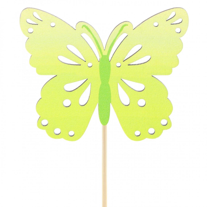 <h4>Bijsteker 50cm Vlinder Zazou 8cm</h4>