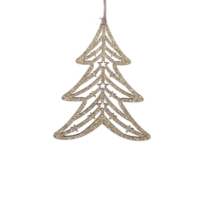 Sale Christmas Deco hanging tree 08.5*10.5cm