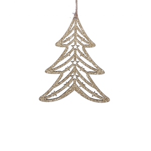 Christmas Deco hanging tree 08.5*10.5cm