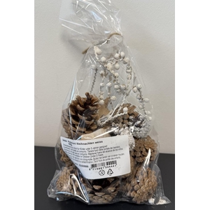 DECO Potpourri Christmas white - 1 pcs