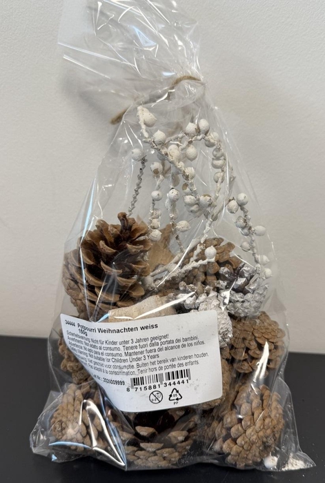 <h4>DECO Potpourri Christmas white - 1 pcs</h4>