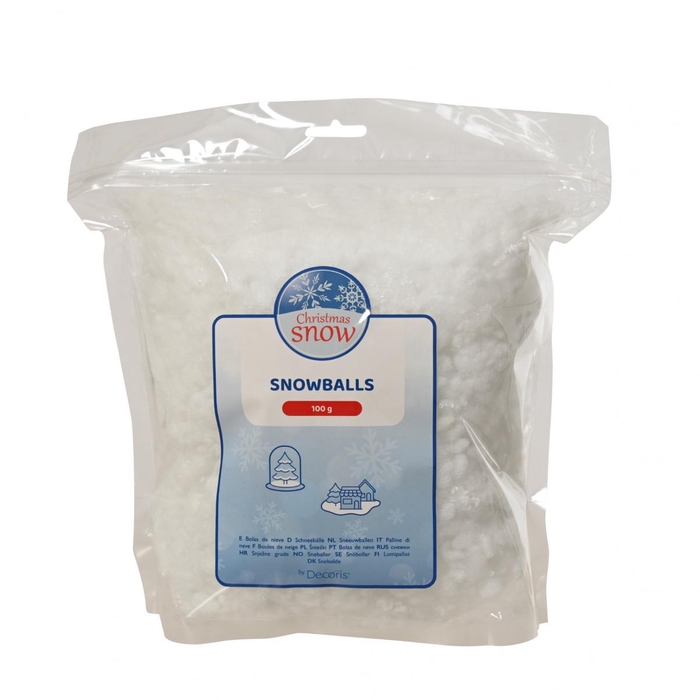 <h4>Christmas Snowballs polyester 100g</h4>