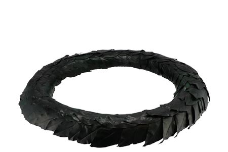 <h4>Wreath Leaf Green 70cm</h4>