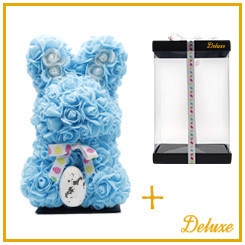 <h4>Pasen Foam paashaas 40cm+standaard</h4>