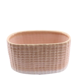 Keramiek Nulvi planter d20.5/12*11cm