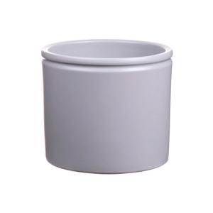 DF03-885094247 - Pot Lucca d14xh12.5 light grey matt