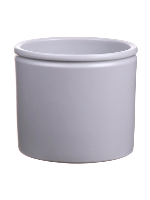 <h4>DF03-885094247 - Pot Lucca d14xh12.5 light grey matt</h4>