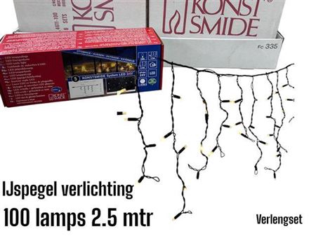 <h4>Led Light Ijspegel 250cm Warm Wit</h4>