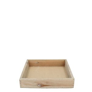 Hout Tray 20*20*4cm