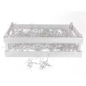 Deco Crate Bonsai 100 Pcs L60w40 Silver