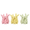 Farm Pastel Green Rabbit Family Ass 19x13x24cm Nm