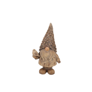 Wonderland Natural Xmas Santa 15x10x26cm