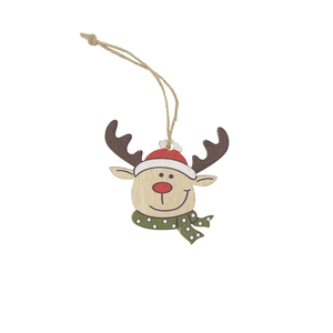 Christmas Deco hanging reindeer 7cm x24