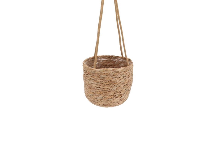 <h4>Seagrass Laos Straw Hang Natural 18x15x58cm.</h4>