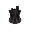 Aglio Matt Black Vase 26x35cm Nm