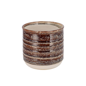 Bella Brown Pot 17x17x15cm