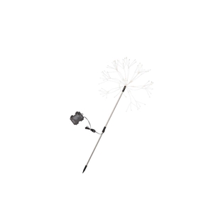 Led Shine Dandelion Garden Stake 120led Timer Ex.batt. 26x80