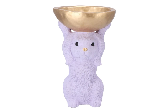 <h4>Easter Bunny-bowl Lilac 19x15x28cm Nm</h4>