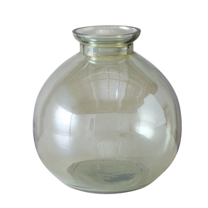 Vase Lapisla, H 16 cm, Glass light green, 4066076164608, 2031645