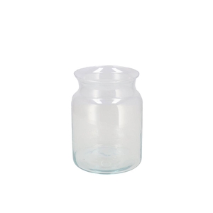 Glass Milk Bottle 12x12cm