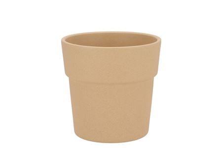 <h4>Ceramic Sahara Pot Orchid Edge Structure 13cm</h4>