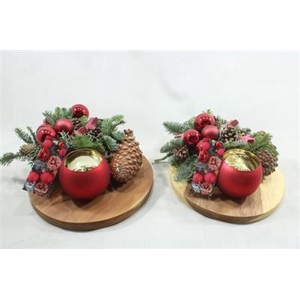 K25 Rood Schors Glasbol