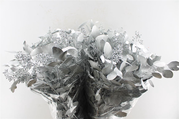 Euca Populus Berry Metal Silver