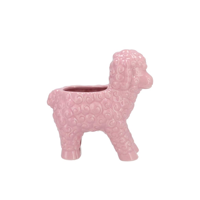 <h4>Easter Happy Pink Vase Sheep 19x11x20cm Nm</h4>