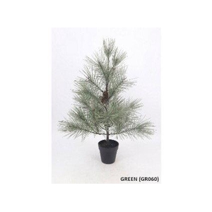 Pine/Cone Tree In Pot Green XM660112GRN