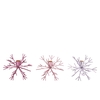 Cosmo Sweets Lila Mix Candle Holder Snowflake Ass 13x13x14cm