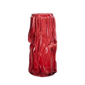 Glass vase Odin d12*25cm