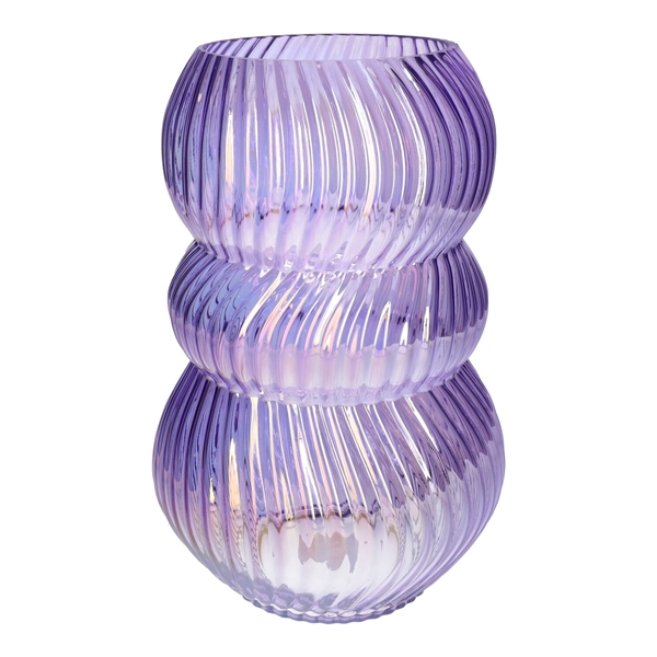 <h4>Vase Lucelle d13\\19.5xh30 lilac+pearl</h4>