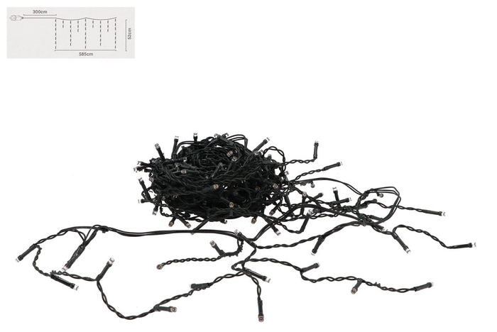 Led Icicle Warm White 180 Lampnm