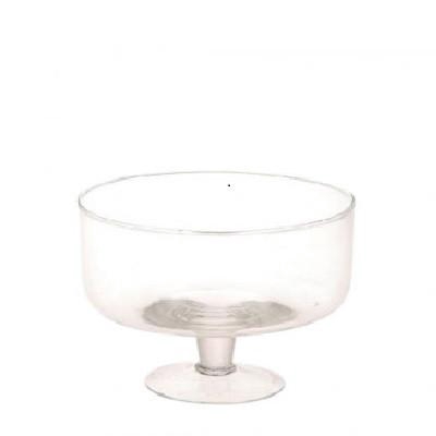 <h4>Glass Bowl Foot d19*13cm</h4>