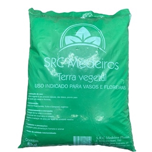 TERRA VEGETAL PARA VASO E FLOREIRA 2KG