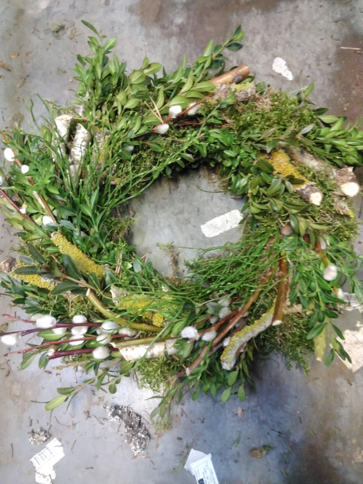 <h4>KRANZ 04 MOOS-BUX-KÄTZCHEN 25CM</h4>