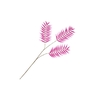 Silk Palm Leaf Fuchsia 87cm Nm