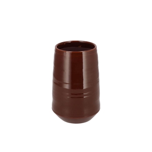 Micco Dark Brown Vase 13x13x20cm