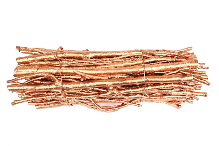 <h4>Poplar bundle diam 15cm length 30cm copper</h4>